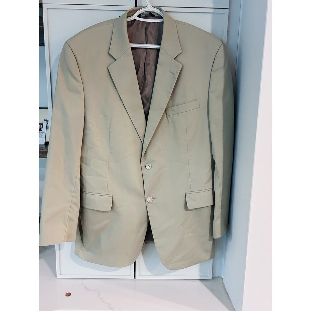 Jos A‎ Banks Blazer Sports Coat Size 44R Exc